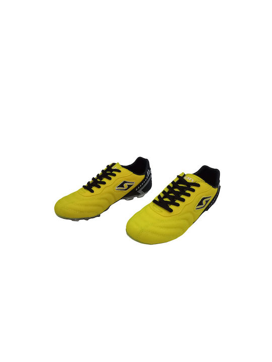 Lion Kids Molded Soccer Shoes Yellow