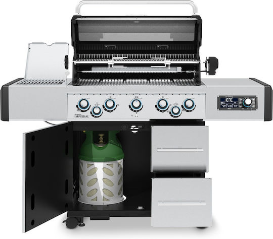 Broil King Imperial QS 590 IR Gas Grill with 5 pcs 16kW and Infrared Burner