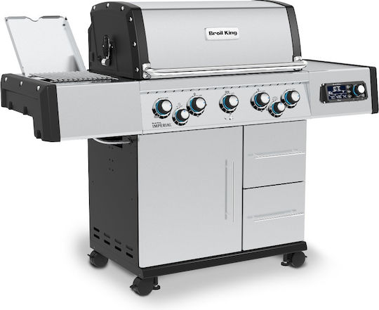 Broil King Imperial QS 590 IR Gas Grill with 5 pcs 16kW and Infrared Burner