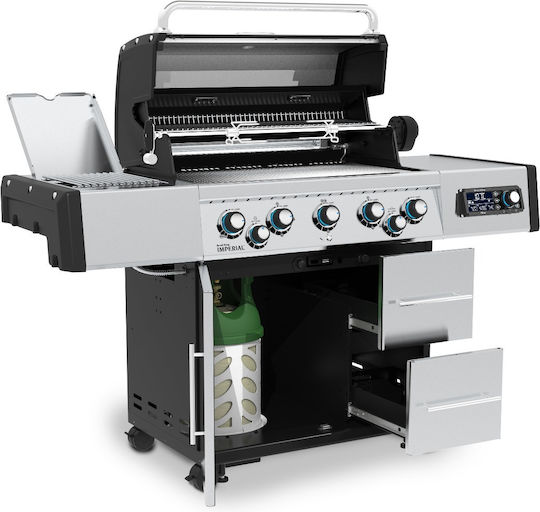 Broil King Imperial QS 590 IR Gas Grill with 5 pcs 16kW and Infrared Burner