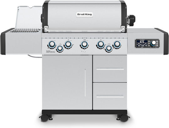 Broil King Imperial QS 590 IR Gas Grill with 5 pcs 16kW and Infrared Burner