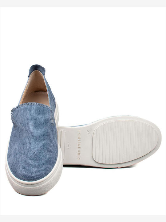 Women's Loafers in Blue Color