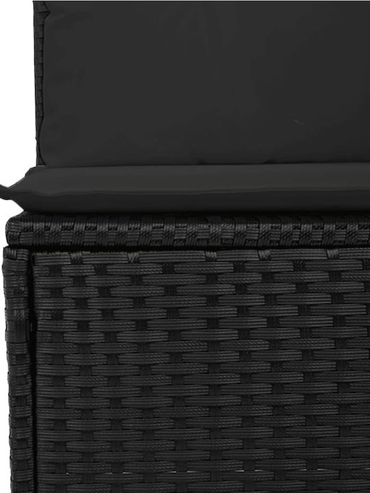 Baumsessel-Sofa Außenbereich Rattan mit Kissen