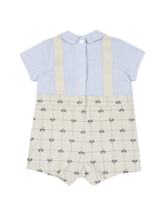 Chicco Baby Bodysuit Set Light Blue