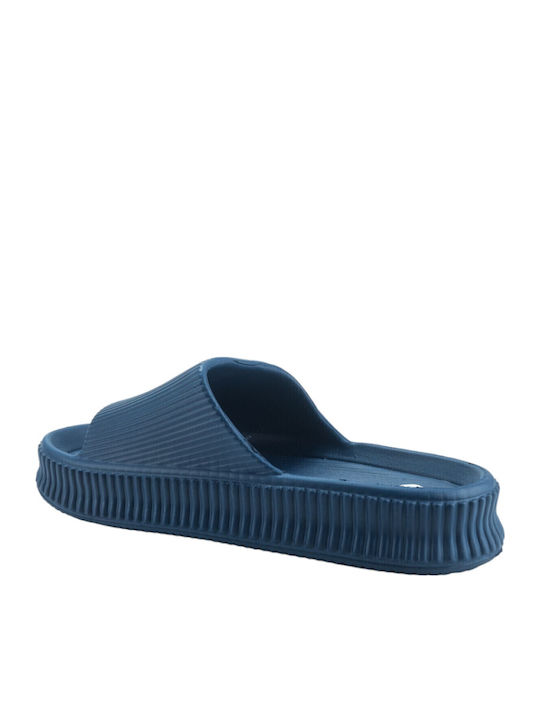 Men's Slides Blue