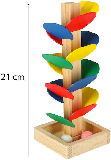 ikonka Παγόδα Montessori Educational Game Knowledge made of Wood for 3+ years Years Old