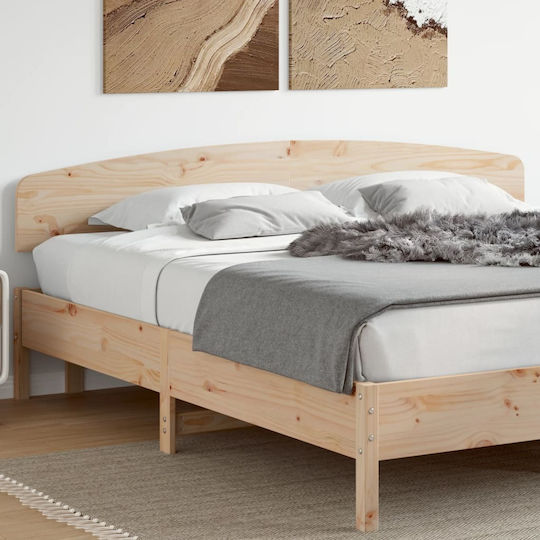 vidaXL Hölzernes Kopfteil für Bett Holz 205,5x81cm