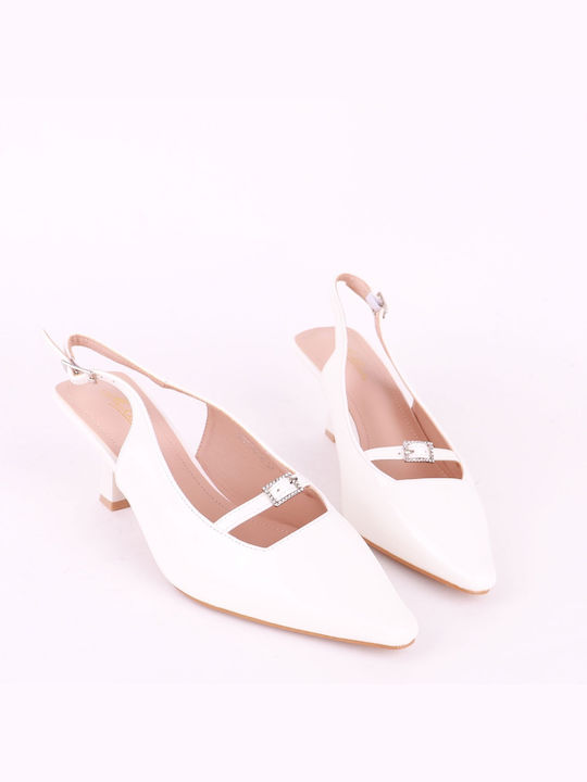 Mellisa White Heels