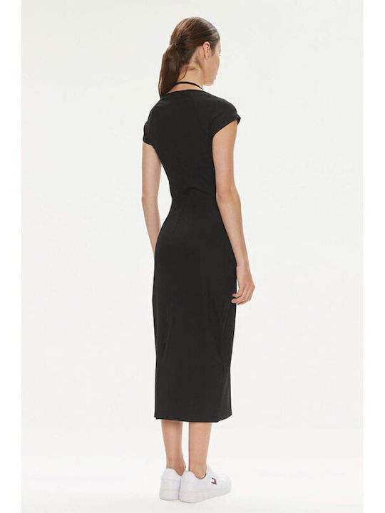 Tommy Hilfiger Midi Dress Black