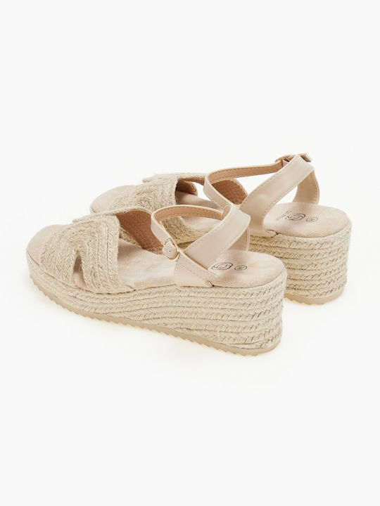 Issue Fashion Women's Platform Shoes Beige