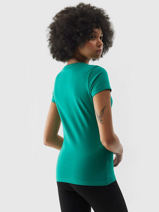 4F Γυναικείο T-shirt Πράσινο