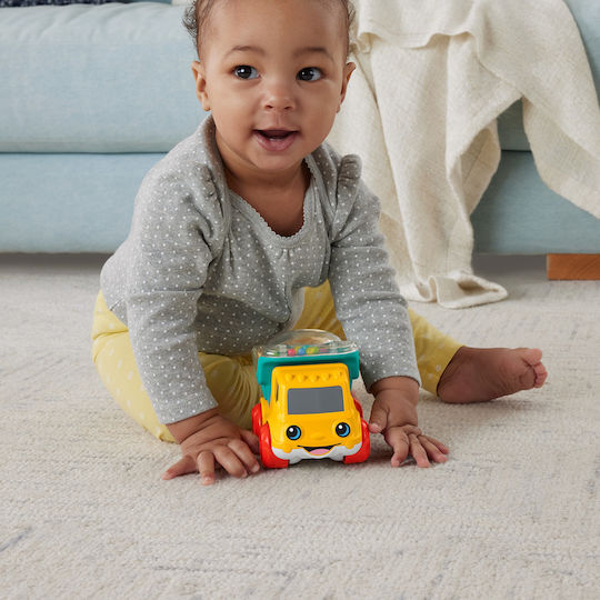 Mattel Vehicle Poppity Pop Dump Truck with Sounds for 6++ Months