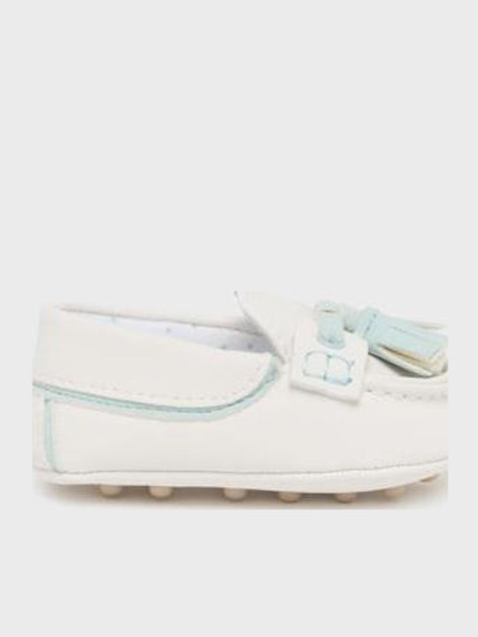 Mayoral Baby Moccasins White