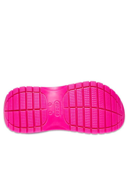 Crocs Mega Crush Woman Anatomic Clogs Fuchsia