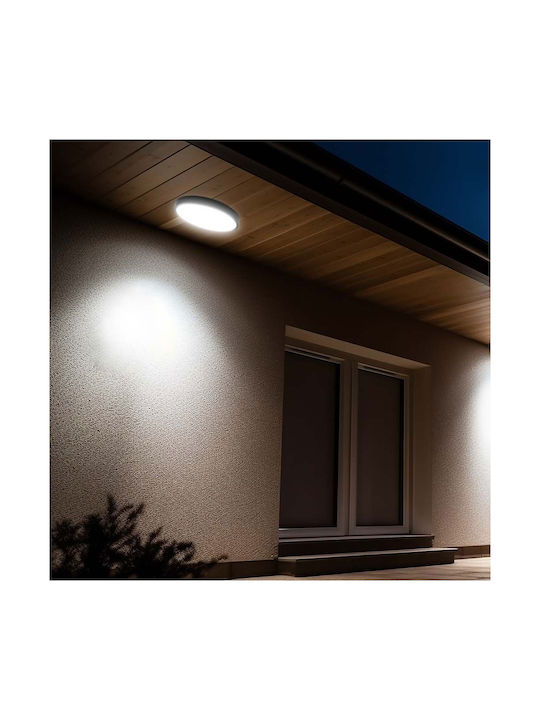 V-TAC Deckenleuchte Badezimmer 42cm Weiß mit Integrierter LED