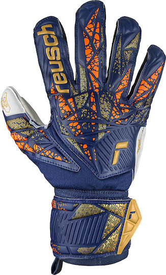 Reusch Attrakt Grip Adults Goalkeeper Gloves Blue