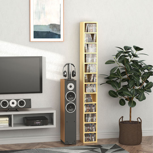 HomCom Επιδαπέδια Θήκη 204 CD 21x20x175cm