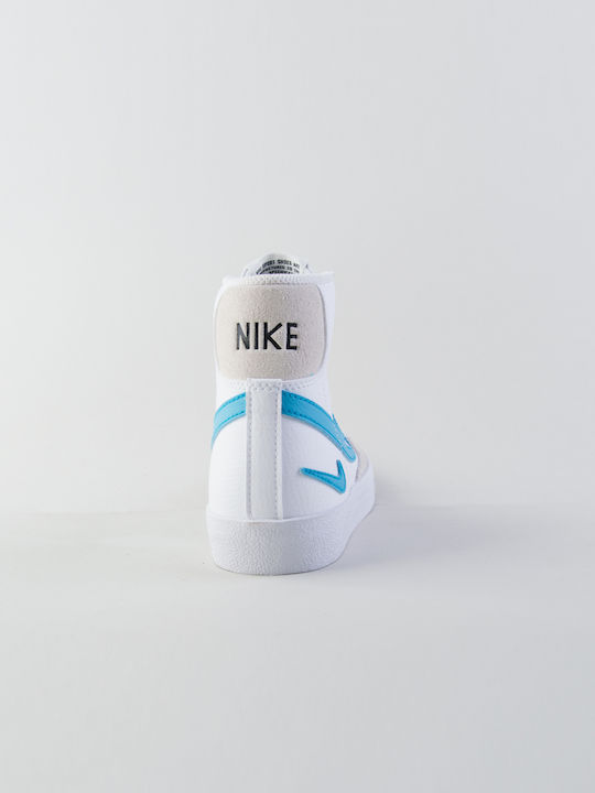 Blazer Mid Blazer Παιδικά Sneakers High Τιρκουάζ