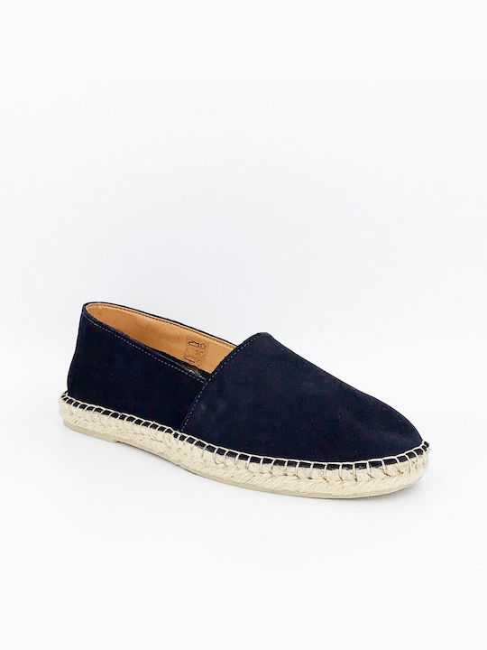 FRAU Men's Leather Espadrilles 18B1 BLUE