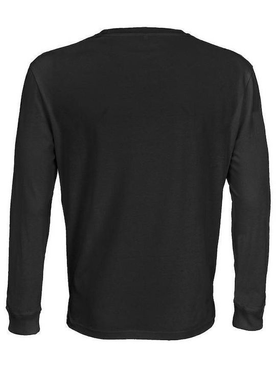 Sol's Men's Long Sleeve Promotional Blouse Deep Black