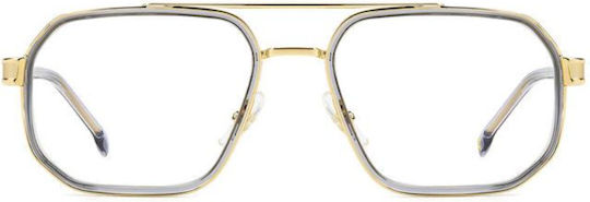 Carrera Weiblich Metallisch Brillenrahmen Gold 1137 J5G