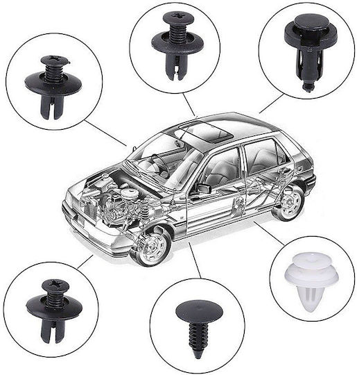 Car Plastic Clips 20pcs