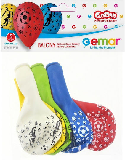 Set of 5 Balloons 30cm