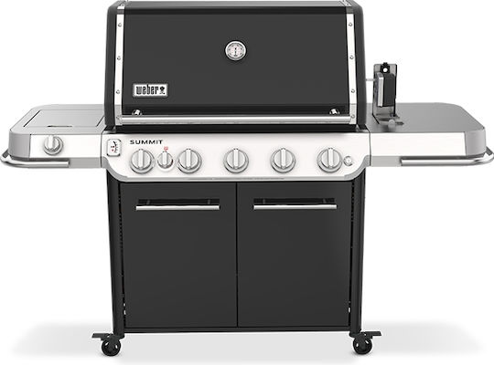 Weber Summit E Газово Барбекю Решетка 91брx49брсм. с 5 бр 27кВт и Инфрачервен Нагревател