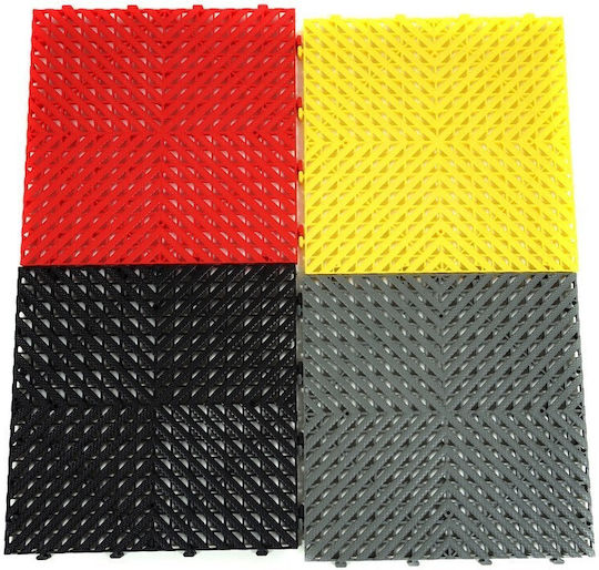 Πλαστικό Δάπεδο PVC Αποστράγγισης 400mmx400mmx20mm Πράσινο Μ40xΠ40εκ.