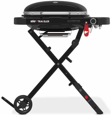 Weber Traveler Compact Portabil Grătar pe Gaz Grătar 52bucx36buccm. cu 1 buc 3.2kW