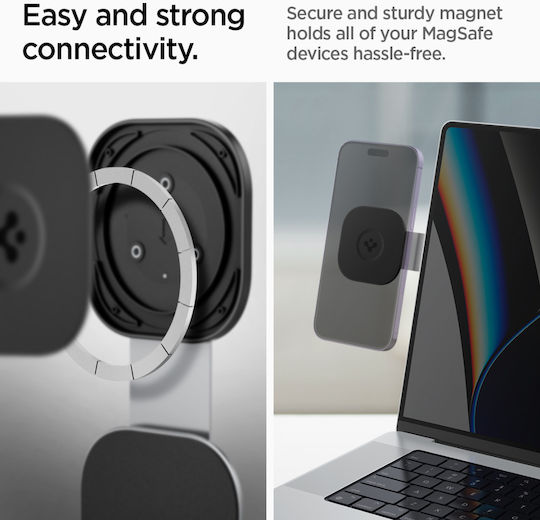 Spigen Onetap in Silber Farbe