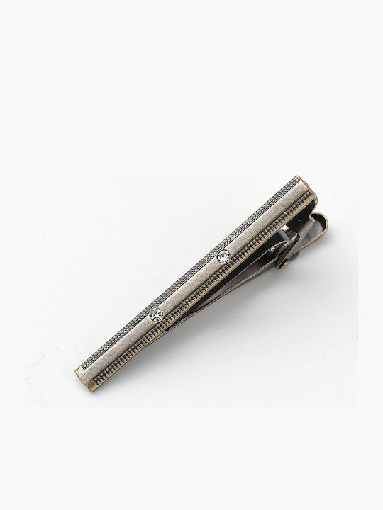 Legend Accessories Clip Γραβάτας από Ασήμι