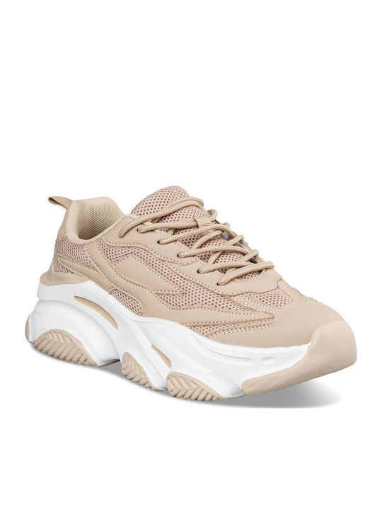 Chunky Sneakers Beige
