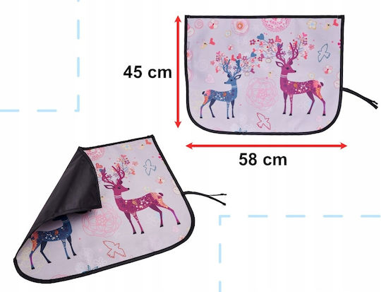 Umbrelă Laterală Auto Cerb 58x45 cm