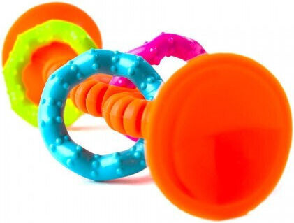 Fat Brain Toys Zornăitoare Ventuză pentru 6++ Luni