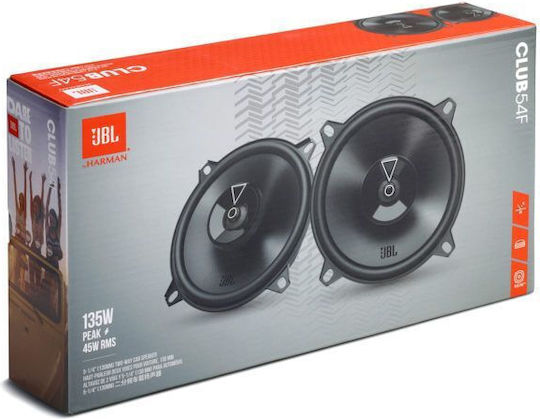 JBL Club 54f Σετ Ηχεία Αυτοκινήτου 5.25" με 45W RMS (2 Δρόμων)