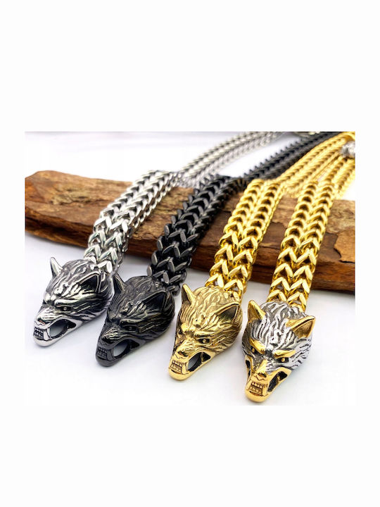Viking Lupi Amulet Nordici 316l 438 Bransoletă
