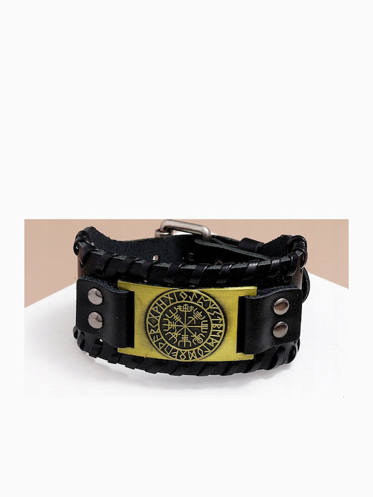 Men's Wiking Nordic Compass Bracelet Runa 451