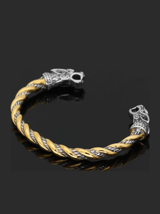 Wiking Armband Nordic Gold-Silber 435