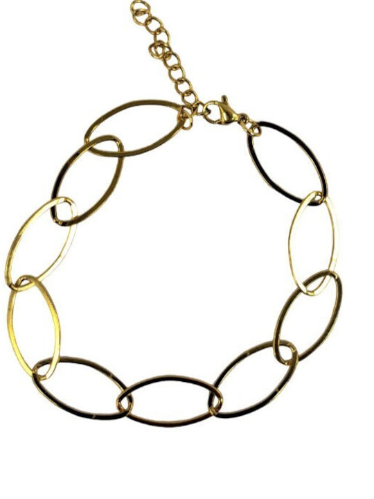 Roseo Bracelet Chain made of Steel Gold Plated