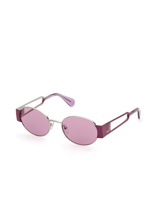 Max & Co Women's Sunglasses with Purple Metal Frame MO0071 14Z