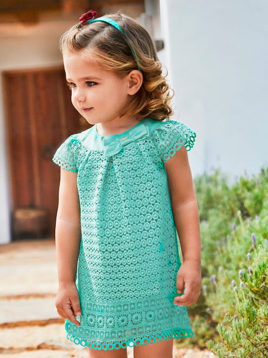 Children's Dress Sleeveless Mint