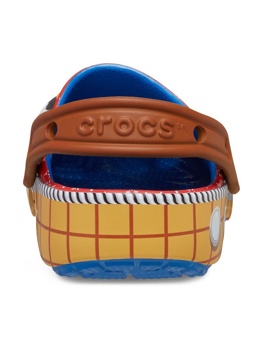 Crocs Παιδικά Σαμπό Θαλάσσης Πολύχρωμα