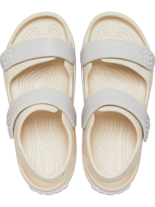 Crocband Children's Anatomical Beach Shoes Beige