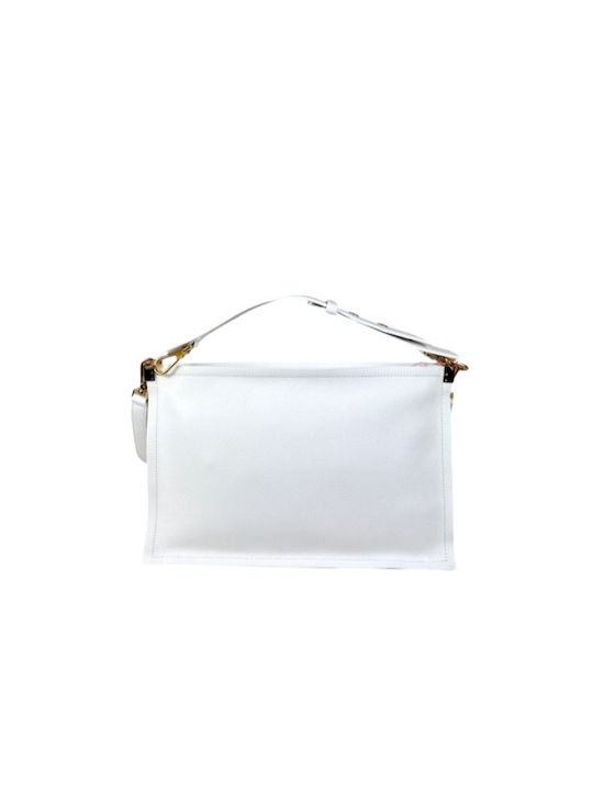 Coccinelle Leather Women's Bag Shoulder White