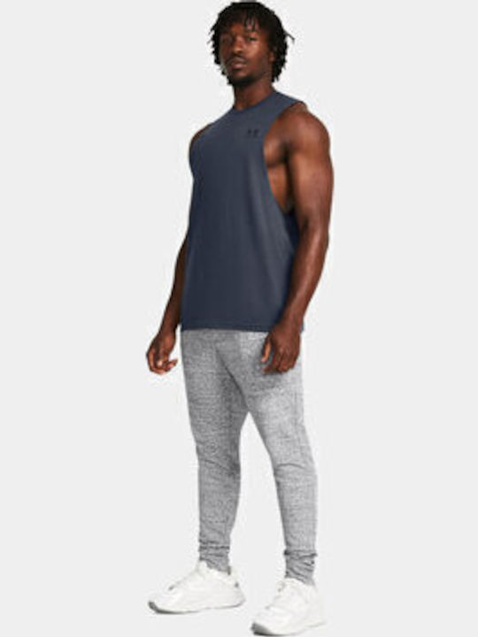 Ua Rival Terry Sweatpants with Elastic Gray