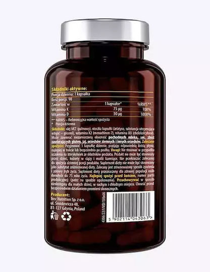 Essensey Nutrition D3 K2 Mk-7 (90 Caps)