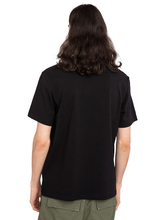 Element Ανδρικό T-shirt Κοντομάνικο Black