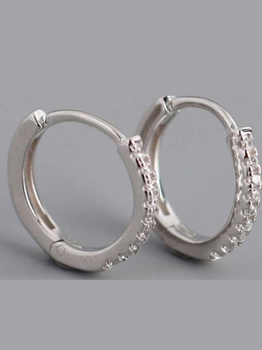 Copper Earrings Fashionable Classic K02 Silver