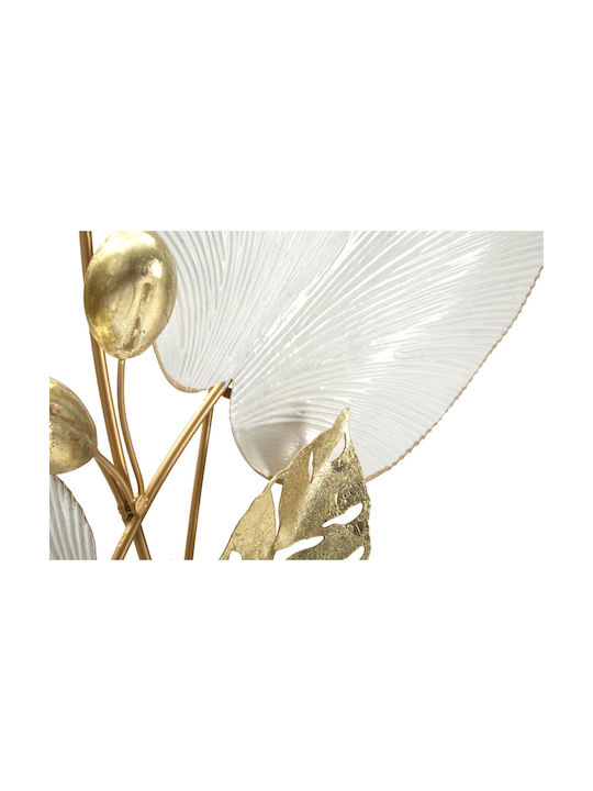 Mauro F Gold Wall Decor Made of Metal 90.8x5.7x52.7cm